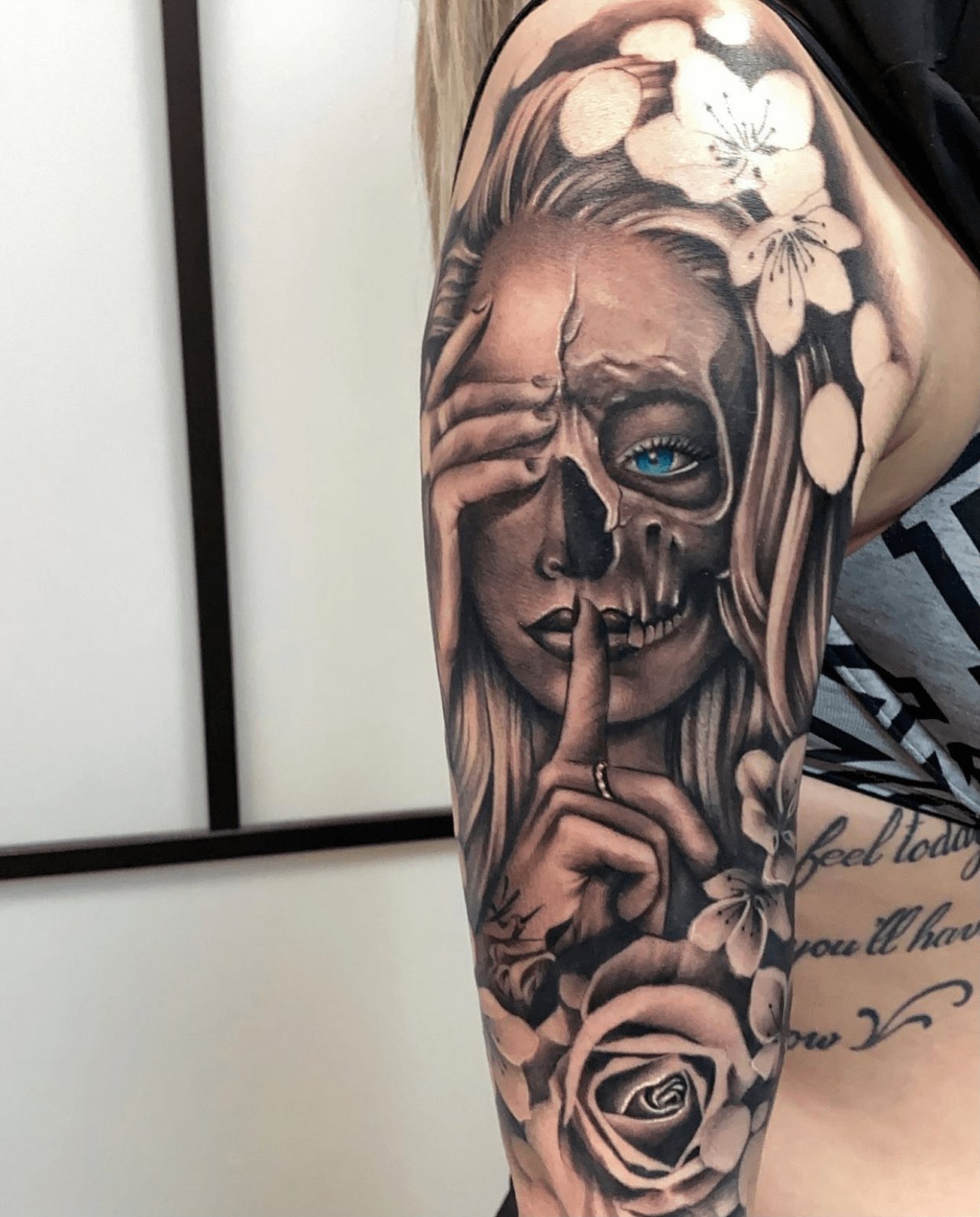 Sacred Needle Tattoo Does Script Tattoos in Vacaville, CA 95687